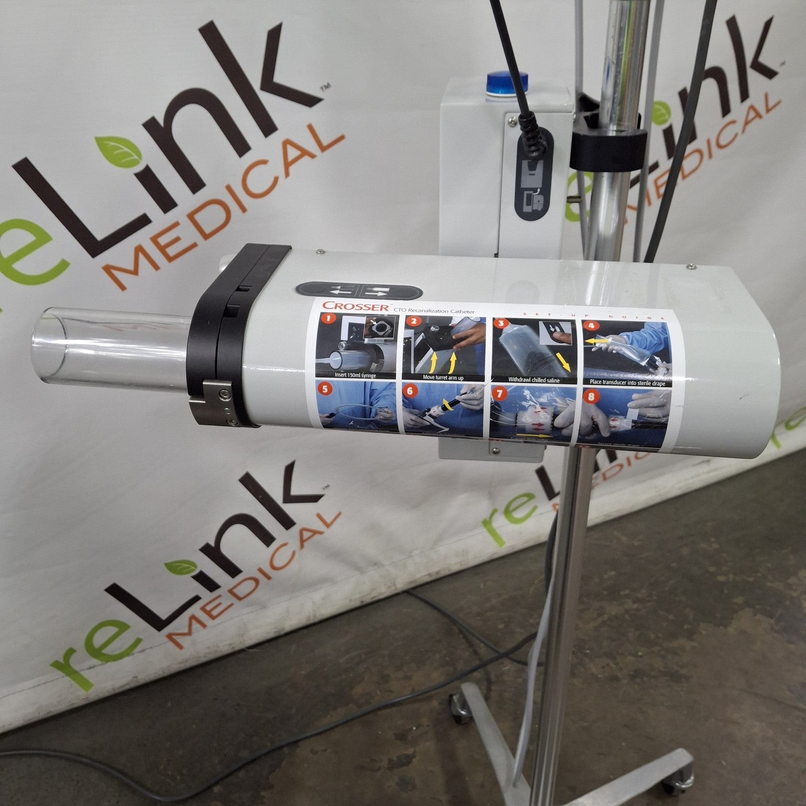 FlowCardia Gen 200 Recanalization System and FlowMate Injector