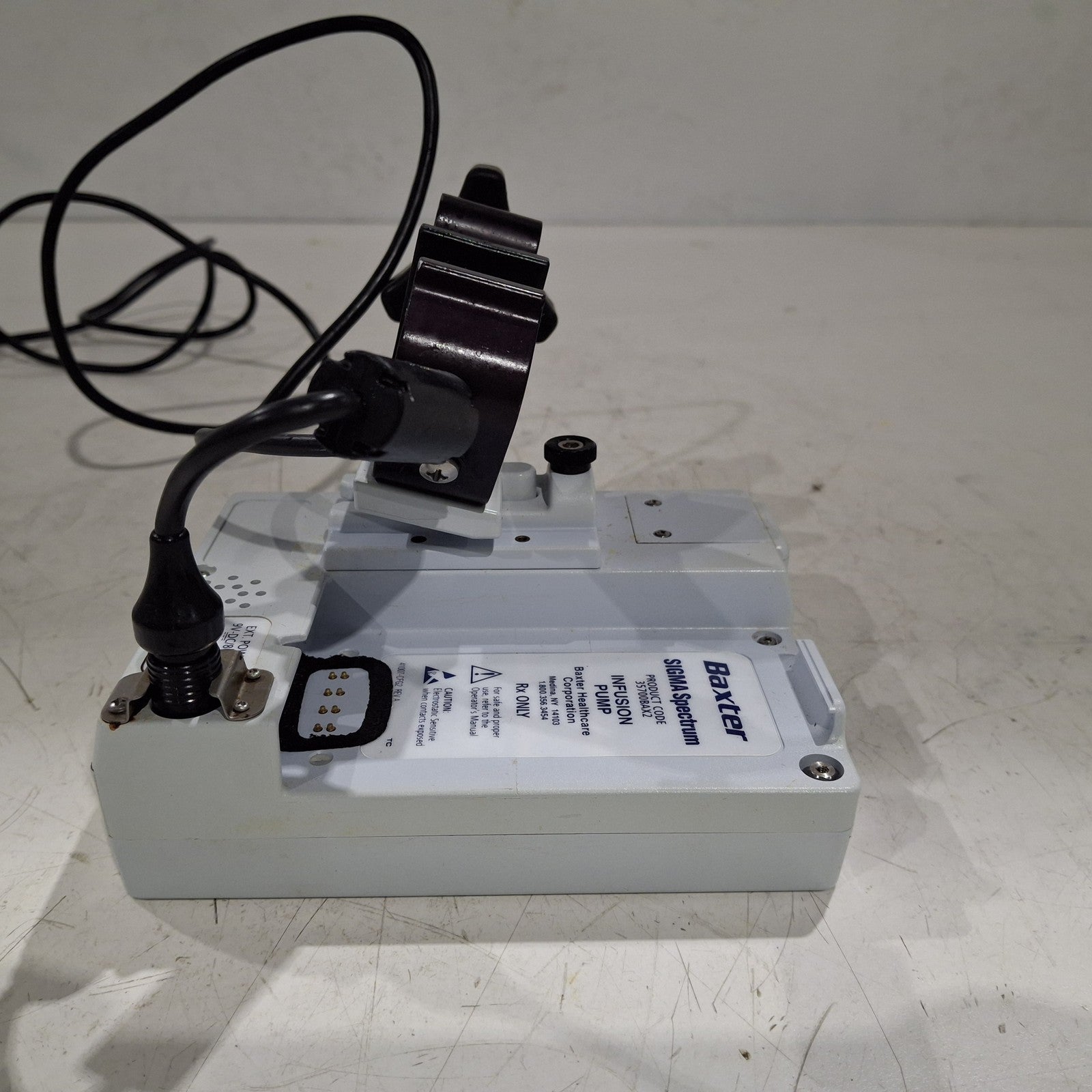 Baxter Sigma Spectrum 8.00.03 w/o Battery Infusion Pump