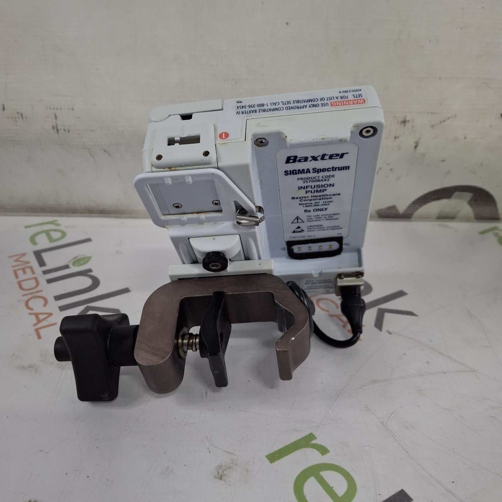 Baxter Sigma Spectrum 8.01.00 w/o Battery Infusion Pump