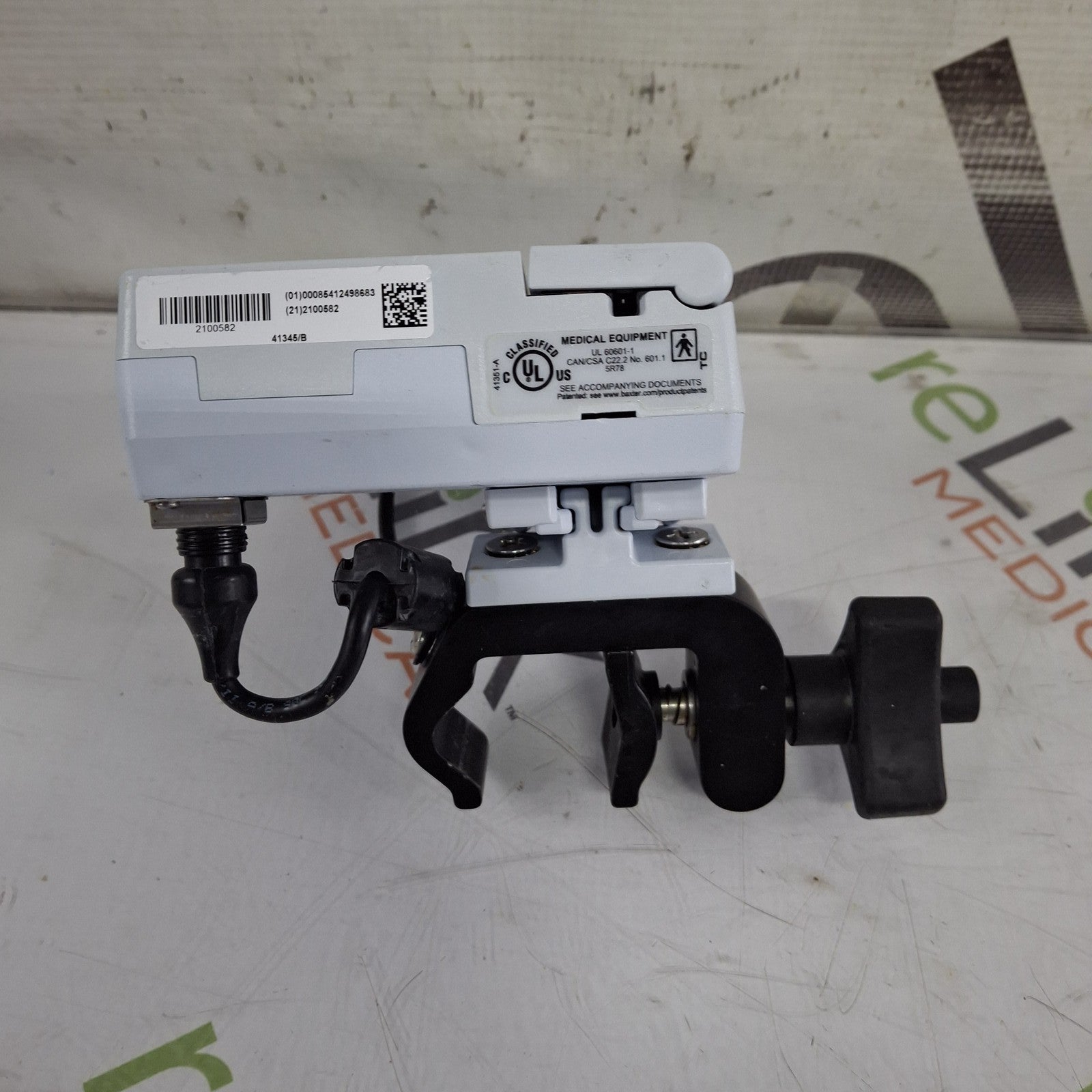 Baxter Sigma Spectrum 8.01.00 w/o Battery Infusion Pump