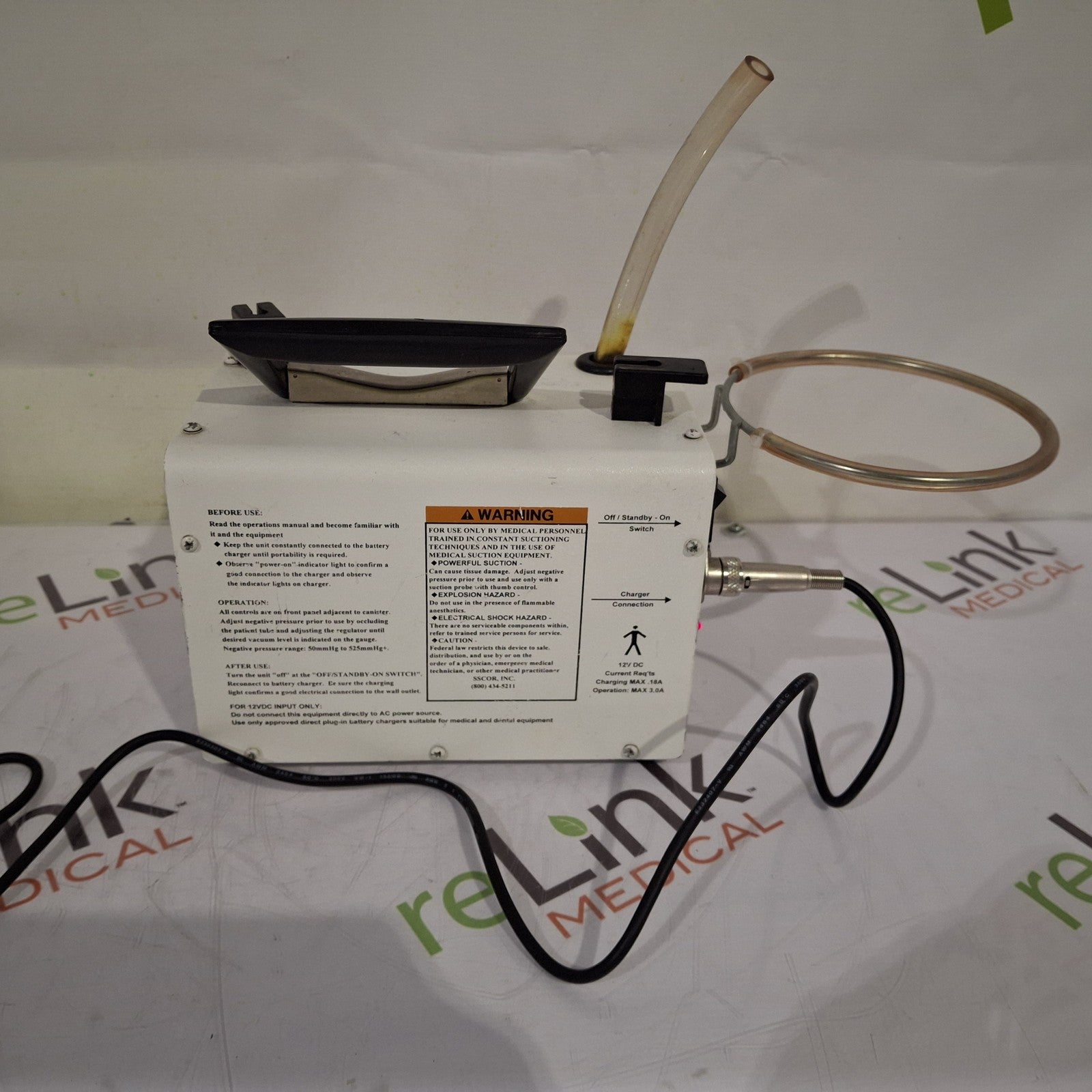 Armstrong Medical Industries, Inc. SSCOR/2500 Pump-Suction Portable