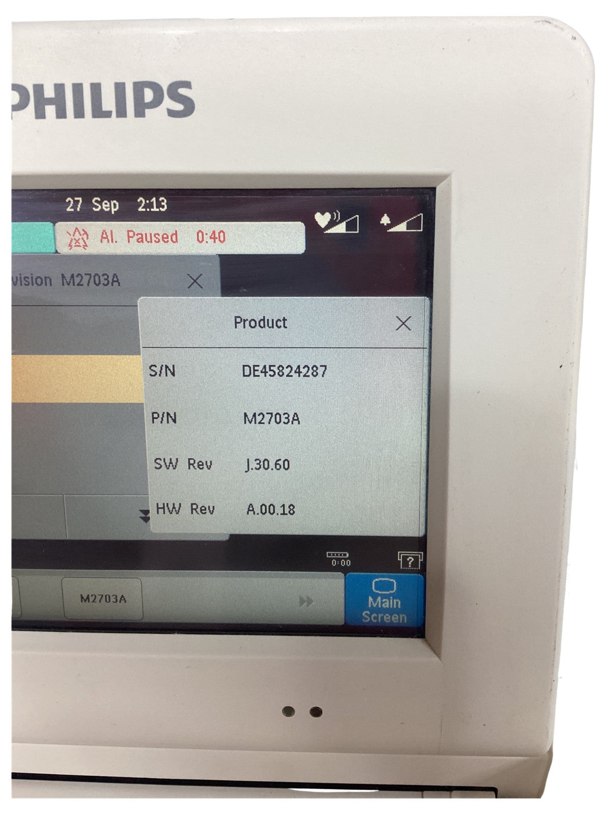 AVALON FM30 M2703A MONITOR