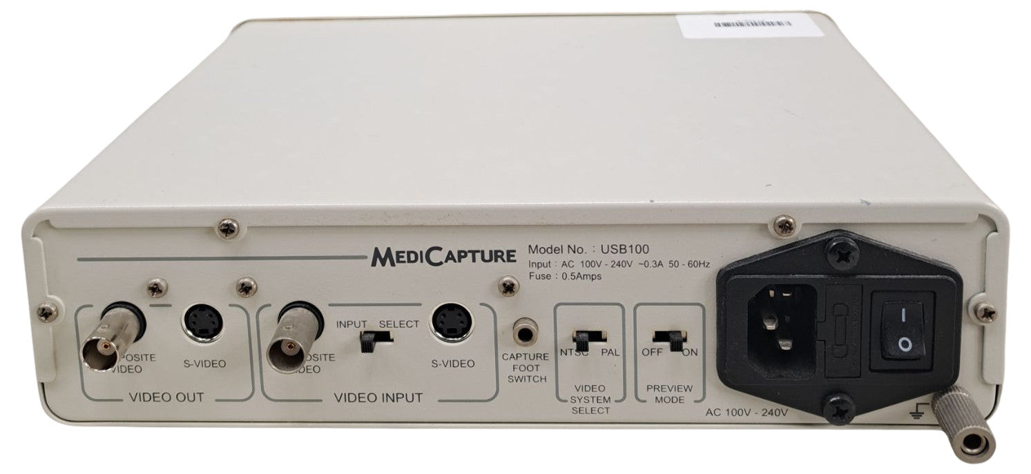 MEDICAPTURE MEDICAP-USB100 IMAGE RECORDER