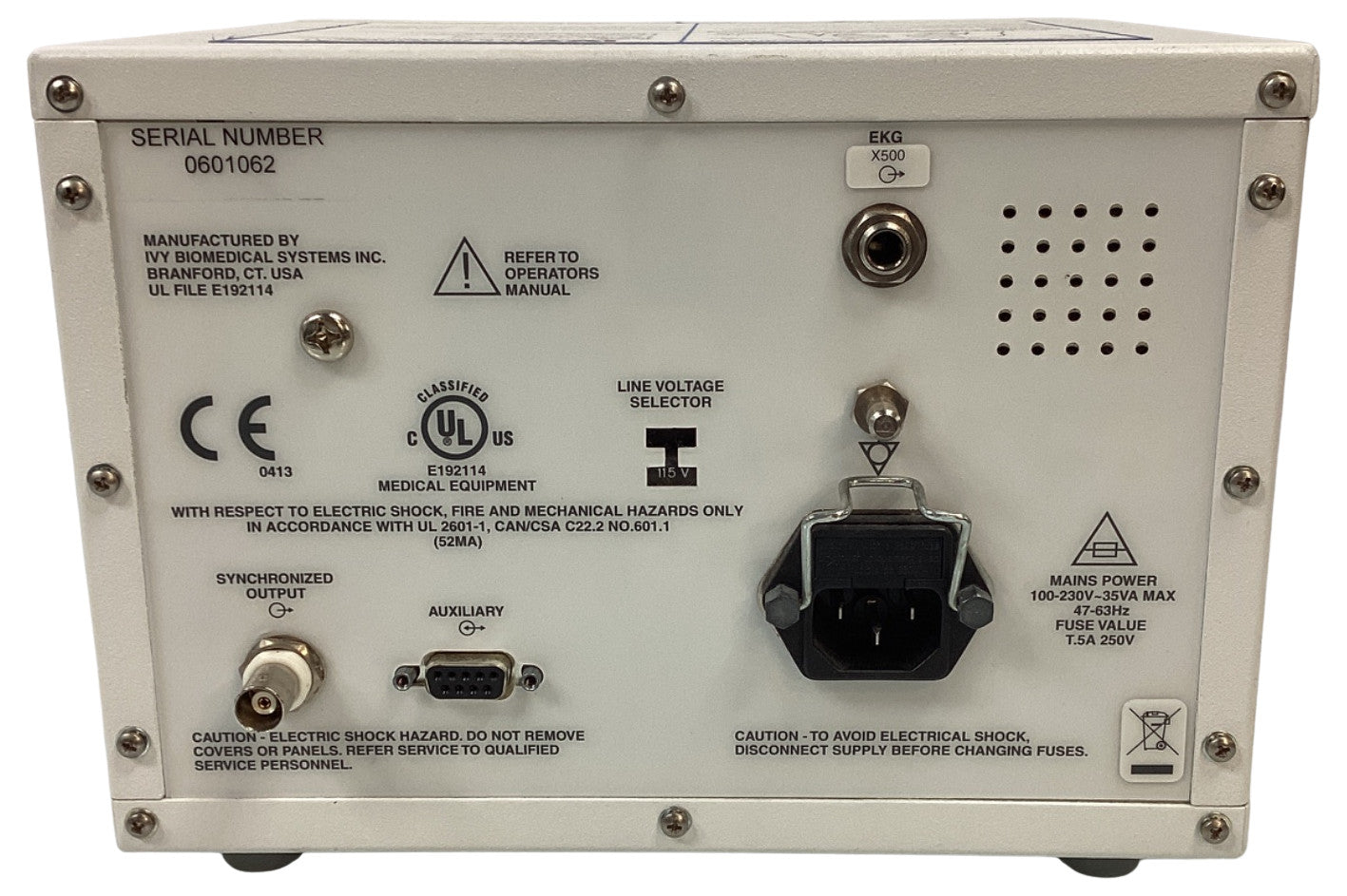 IVY 3000 CARDIAC TRIGGER MONITOR !