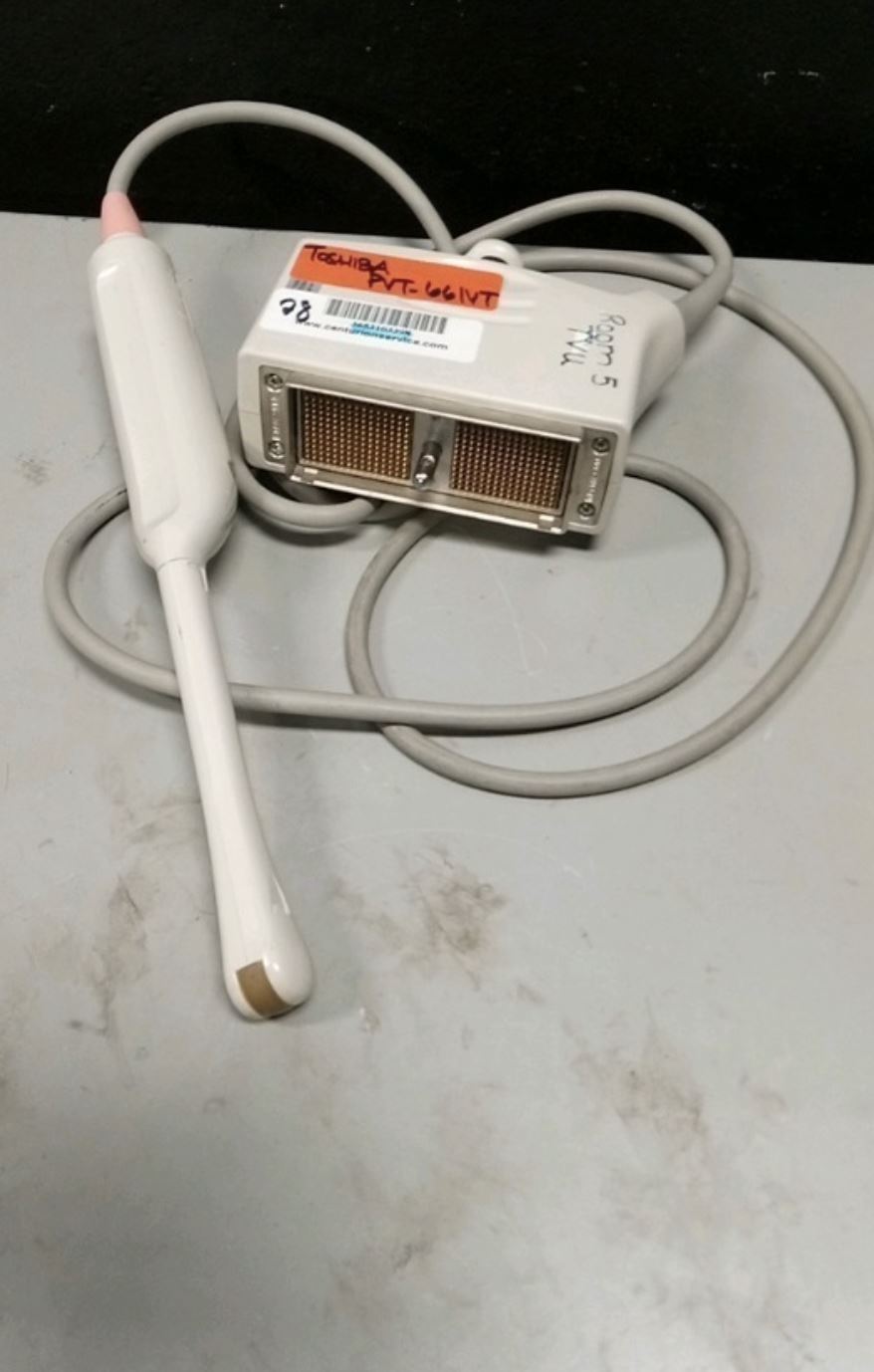Genuine TOSHIBA PVT-661VT Ultrasound probe transducer warranty 6 months DIAGNOSTIC ULTRASOUND MACHINES FOR SALE