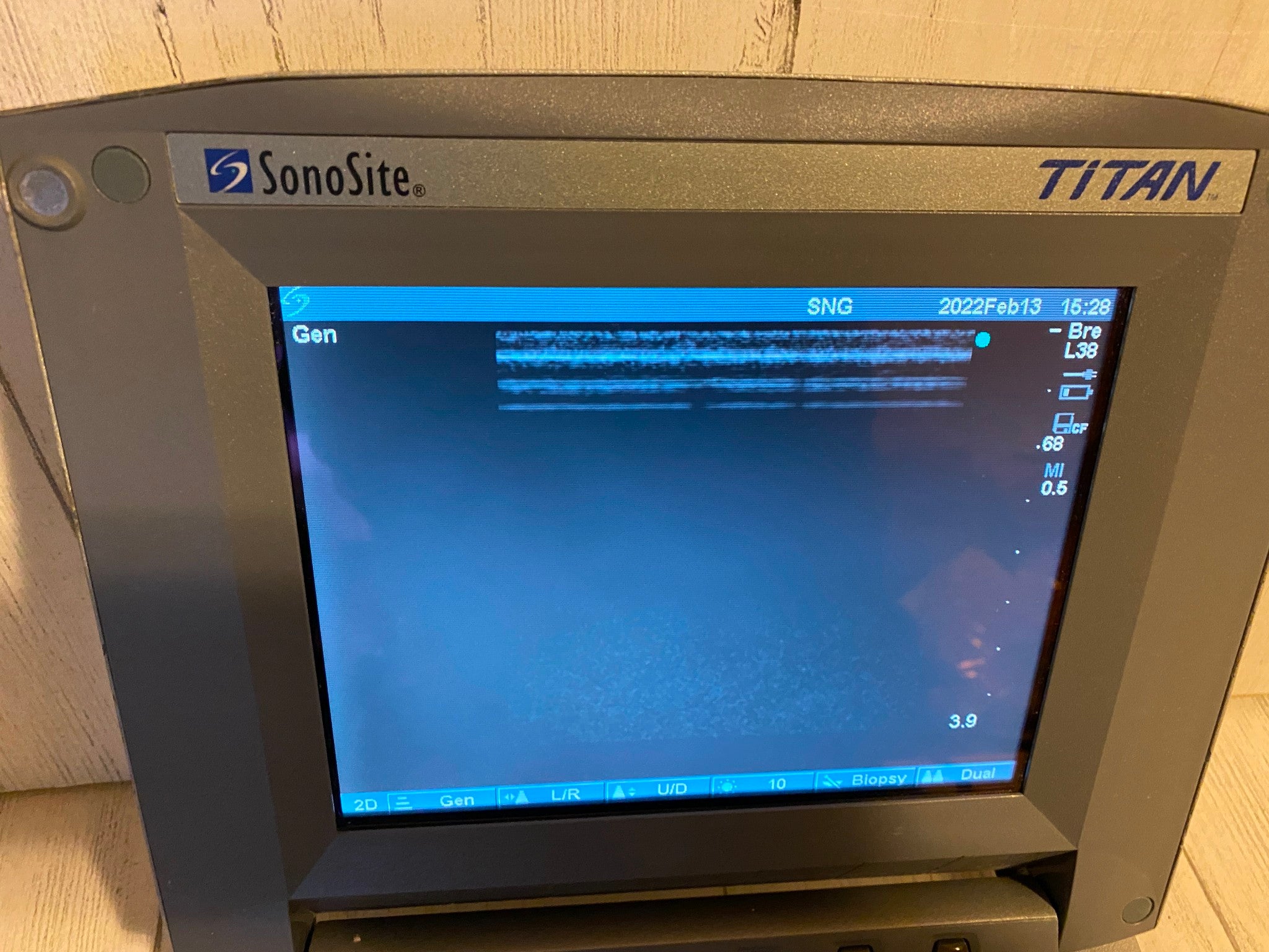 Linear Array probe L38/10-5 MHz for Sonosite Titan Portable Ultrasound 2010 DIAGNOSTIC ULTRASOUND MACHINES FOR SALE