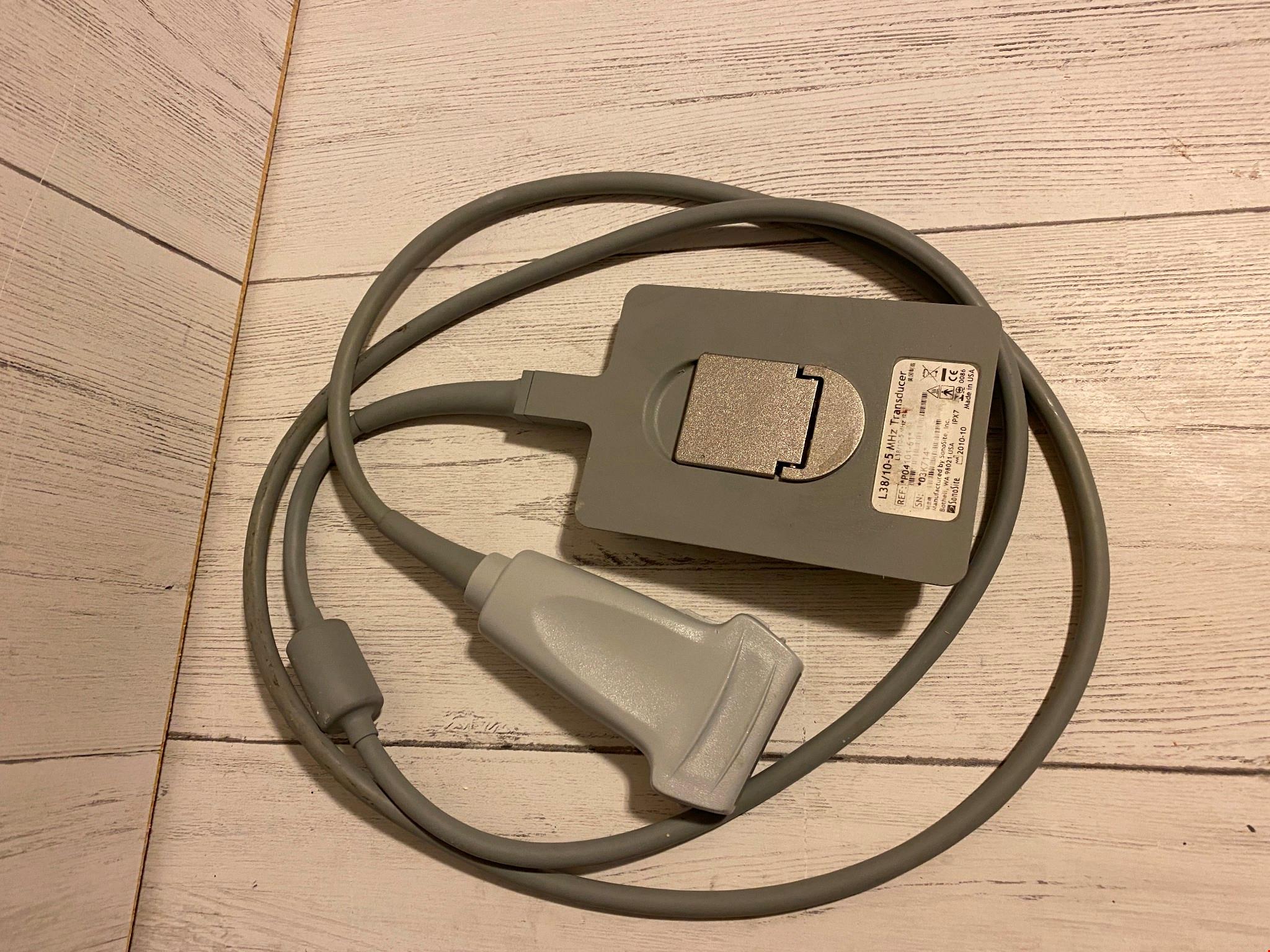 Linear Array probe L38/10-5 MHz for Sonosite Titan Portable Ultrasound 2010 DIAGNOSTIC ULTRASOUND MACHINES FOR SALE