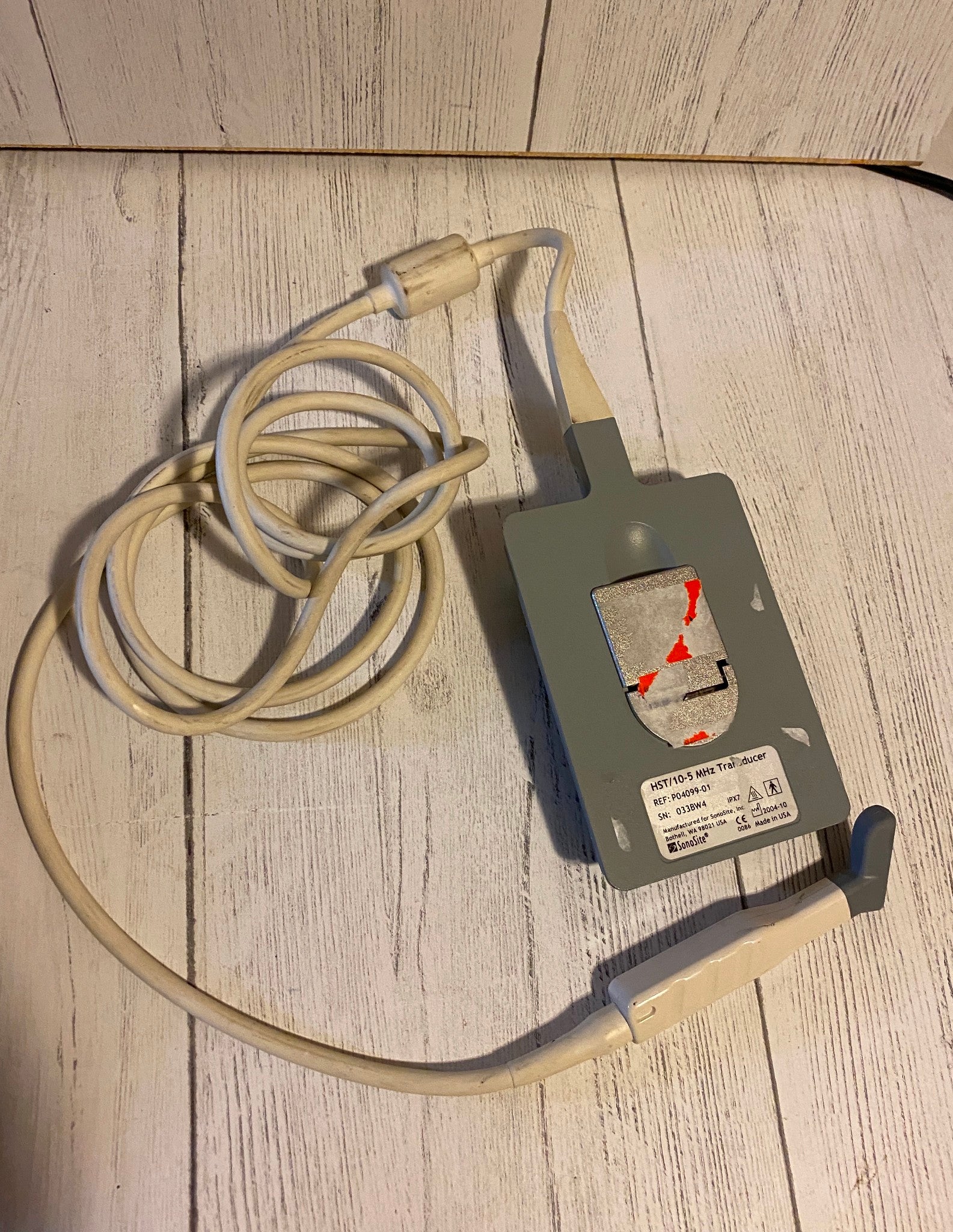 HST/10-5Mhz Hockey probe For Sonosite Titan Portable Ultrasound 2004 DIAGNOSTIC ULTRASOUND MACHINES FOR SALE