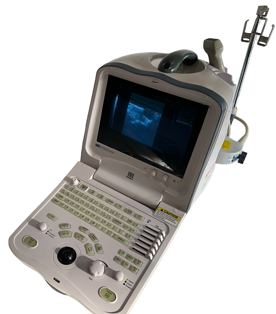 MINDRAY DP6600 Ultrasound with one linear Array Probe 75L38EA DIAGNOSTIC ULTRASOUND MACHINES FOR SALE