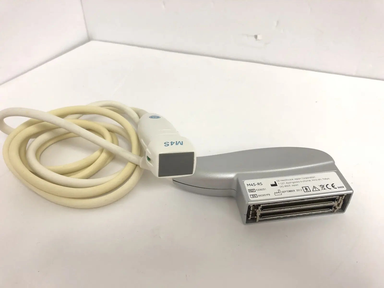 GE M4S-RS Ultrasound Probe / Transducer DOM-September 2012 DIAGNOSTIC ULTRASOUND MACHINES FOR SALE
