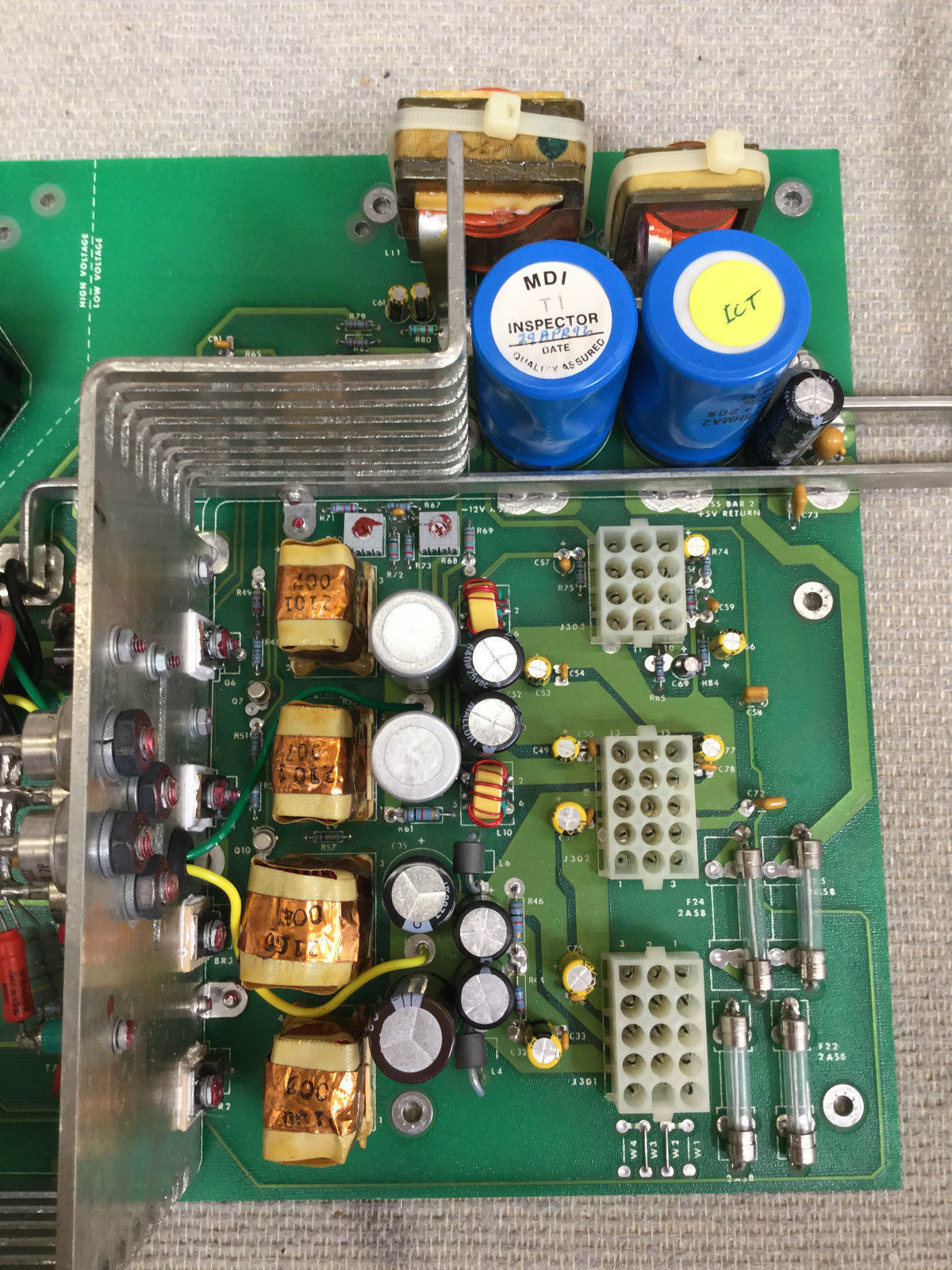 Ultrasound System ACUSON 128XP MDI PS210O HIGH VOLTAGE BOARD I2R DIAGNOSTIC ULTRASOUND MACHINES FOR SALE