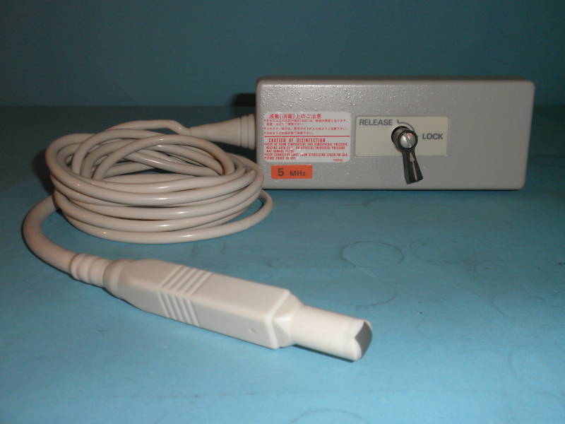 Aloka UST- 953P-5 Ultrasound Transducer (5MHz) /Neurosurgery Burr hole/ (1063) DIAGNOSTIC ULTRASOUND MACHINES FOR SALE