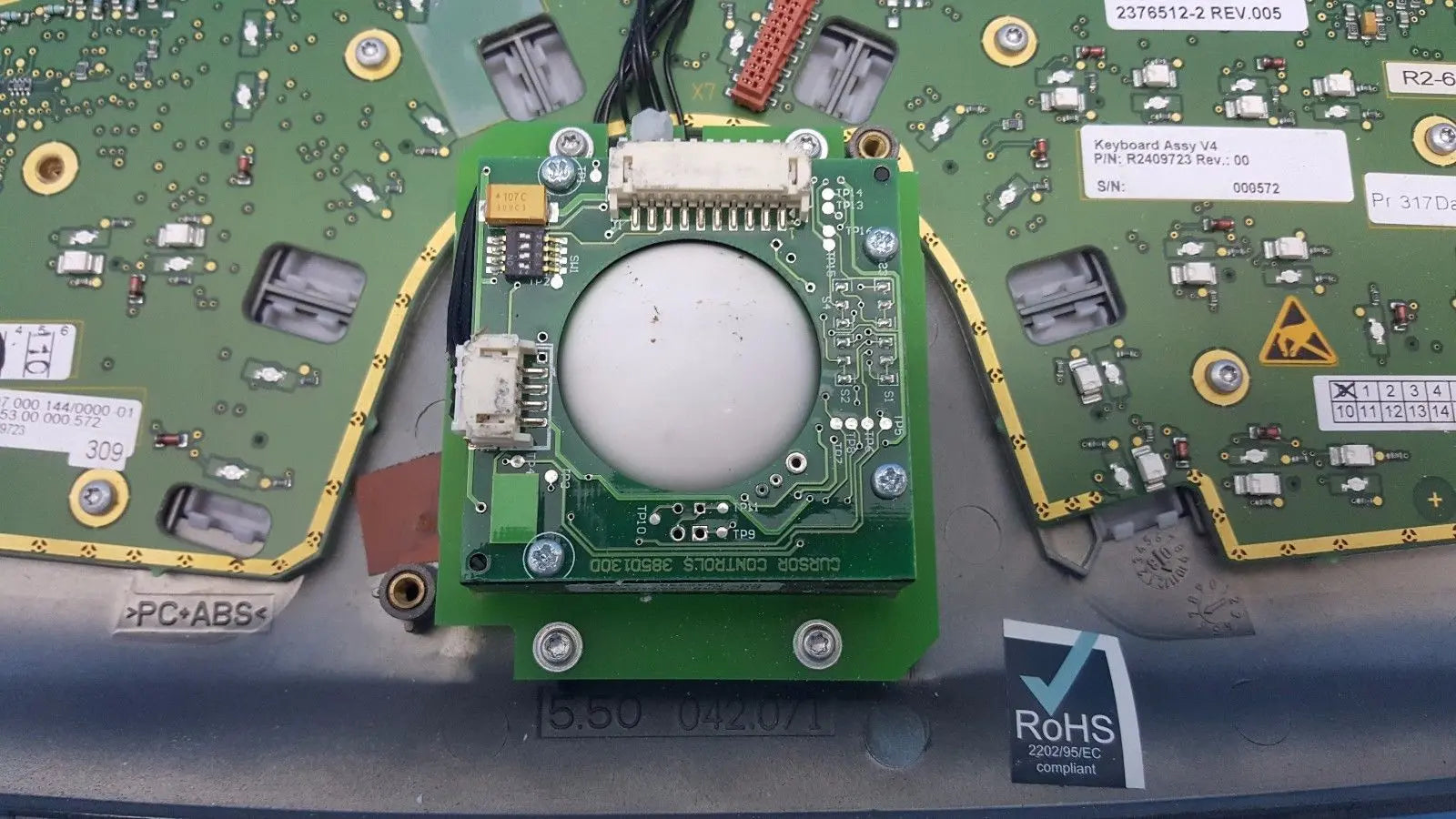 GE 2376512-2 Keyboard Assy V4 R2409723 for Vivid i GEMSI Ultrasound DIAGNOSTIC ULTRASOUND MACHINES FOR SALE