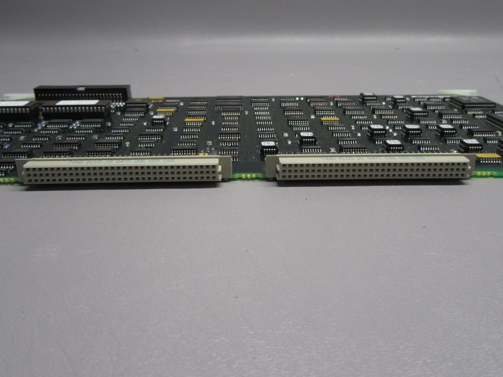 a close up of a computer mother board