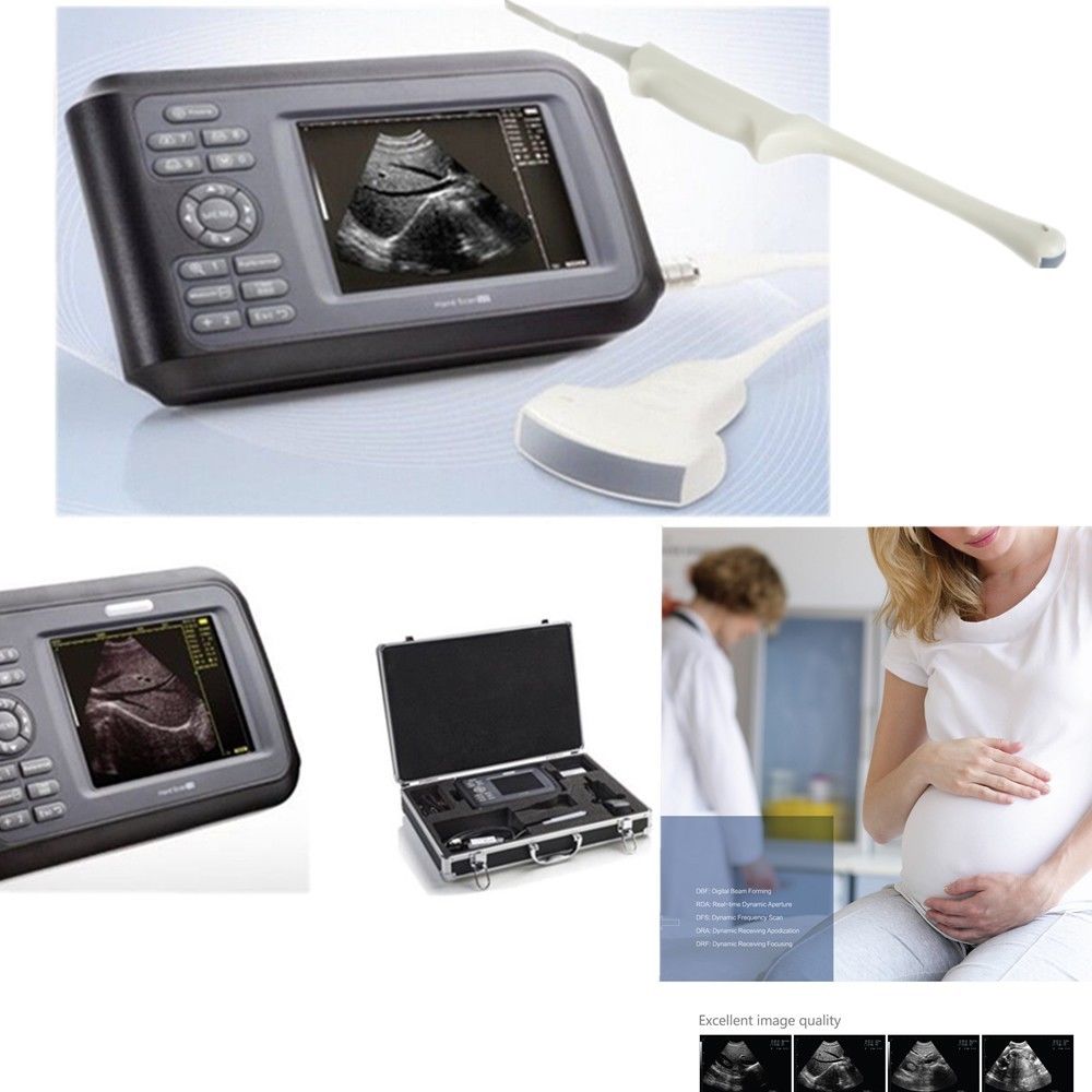 Digital laptop Machine HandScan Ultrasound scanner Convex + Transvaginal Probe 190891758668 DIAGNOSTIC ULTRASOUND MACHINES FOR SALE
