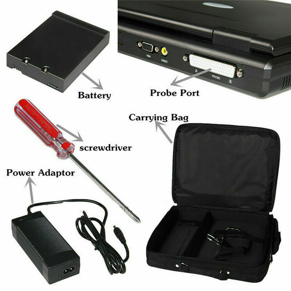 Digital Portable Ultrasound Machine Laptop Scanner with 2 Probes(Convex+Rectal) DIAGNOSTIC ULTRASOUND MACHINES FOR SALE