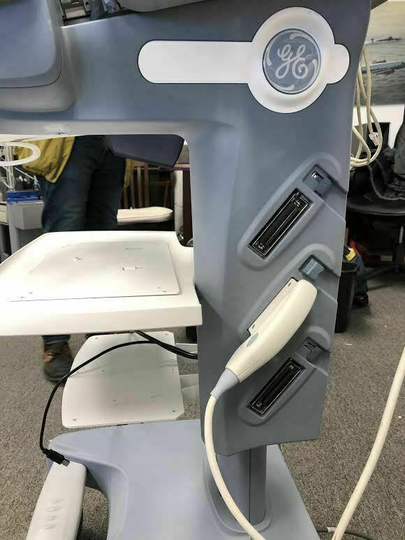 GE Voluson E Portable Ultrasound Machine with Rolling Cart and E8C-RS Probe DIAGNOSTIC ULTRASOUND MACHINES FOR SALE