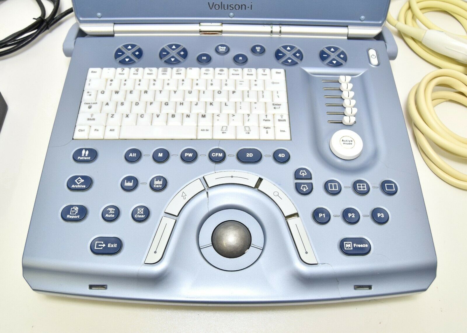 GE Voluson I BT14 portable ultrasound with 3 probes (year of manufacture 2016) DIAGNOSTIC ULTRASOUND MACHINES FOR SALE