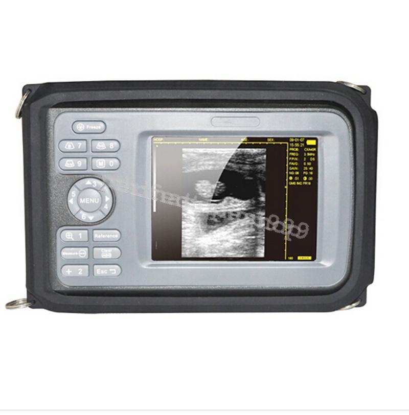 5.5 inch Ultrasound Machine Scanner 3.5 Mhz Convex +7.5Mhz Linear Probe Human DIAGNOSTIC ULTRASOUND MACHINES FOR SALE