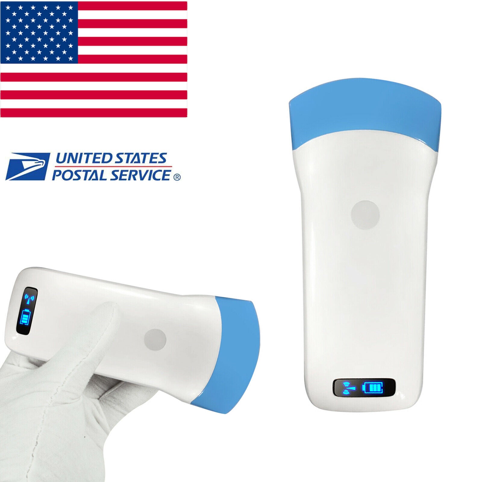 Cordless WIFI Ultrasound Scanner Convex Array Probe 3.5Mhz 128Elements 32Channel DIAGNOSTIC ULTRASOUND MACHINES FOR SALE