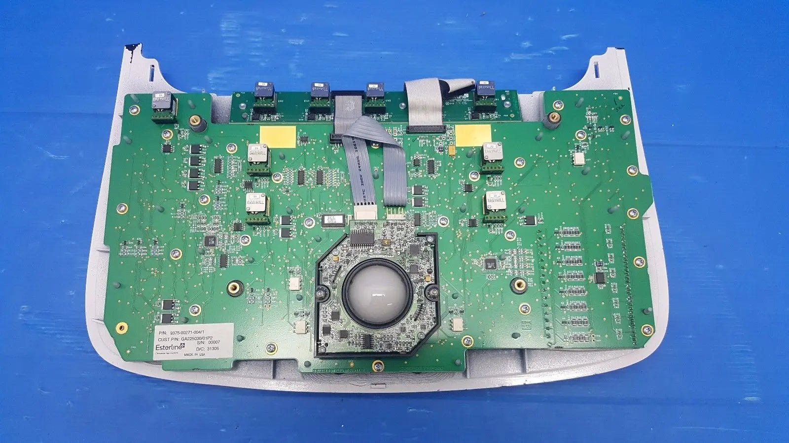 GE/Esterline p/n 9375-00271-004/1 ( GA225030/01P2 ) Ultrasound system Keyboard DIAGNOSTIC ULTRASOUND MACHINES FOR SALE