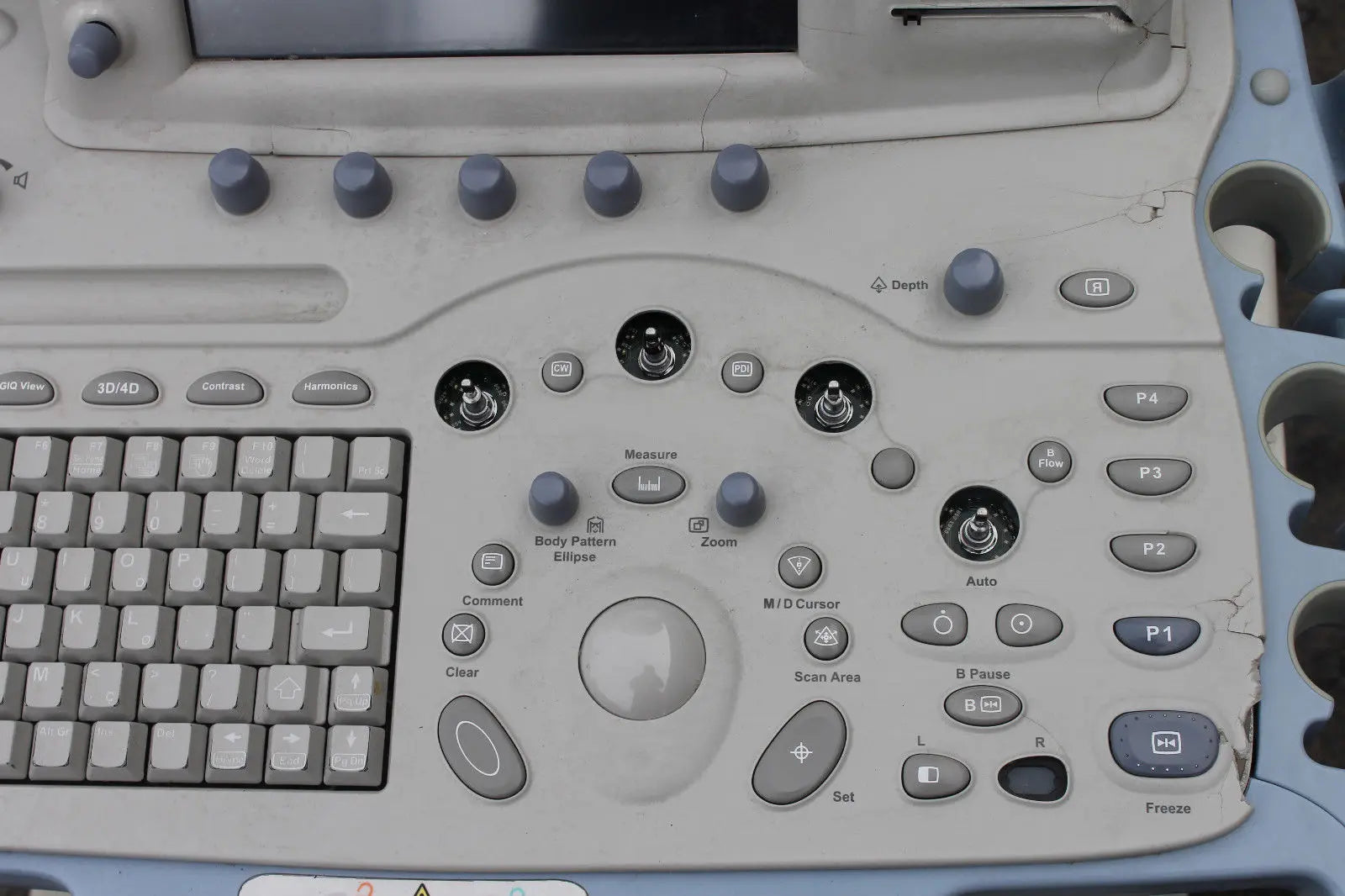 GE LOGIQ 9 ULTRASOUND 2188900 WITH SONY UP-51MDU PRINTER DIAGNOSTIC ULTRASOUND MACHINES FOR SALE