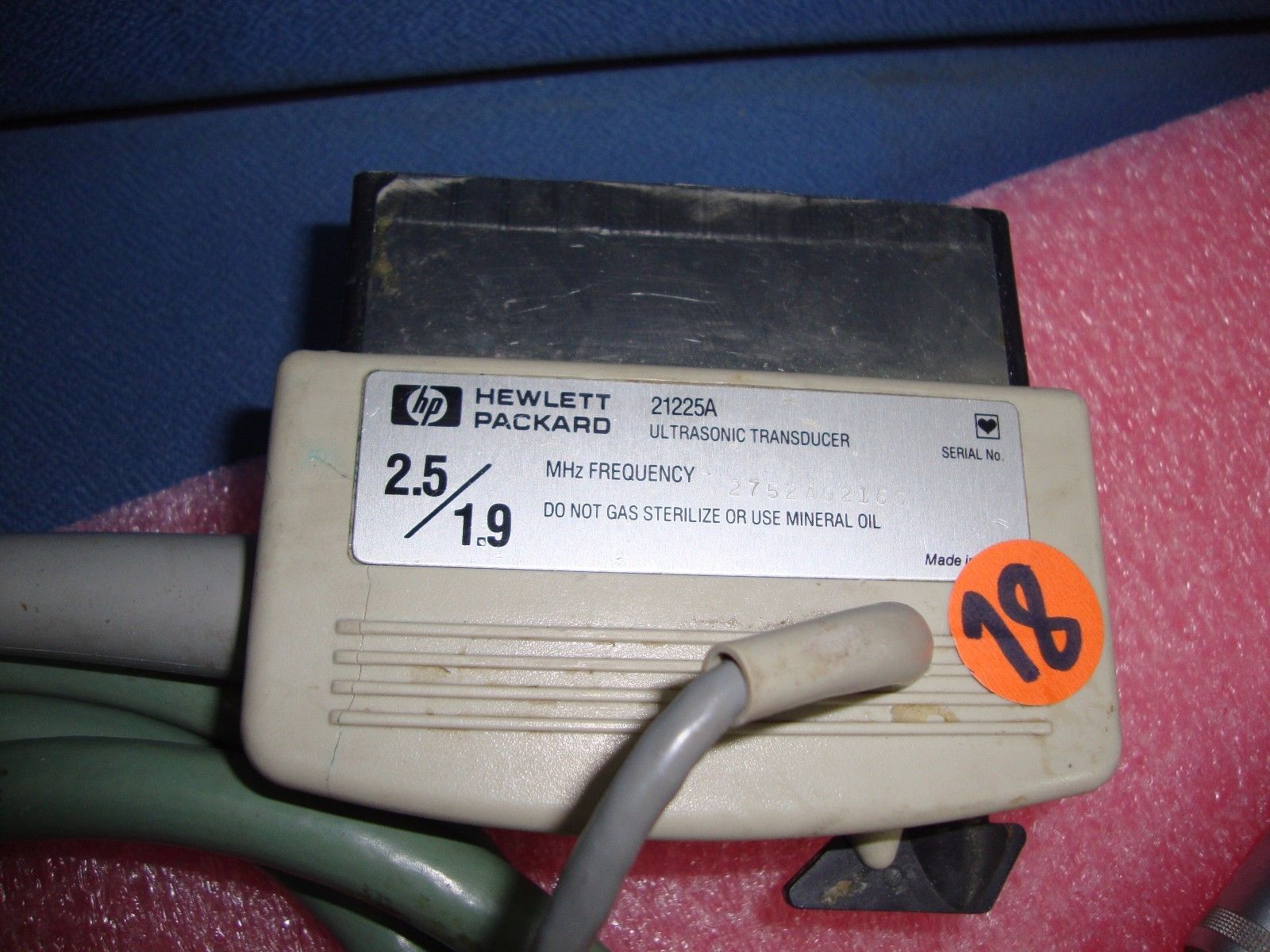 a close up of a device with wires attached to it