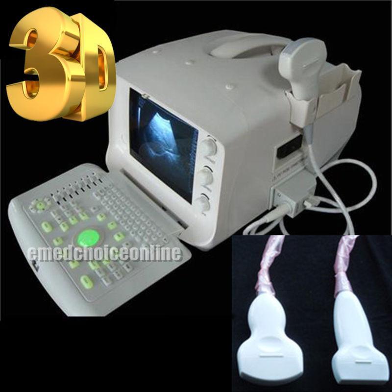 Full Digital Ultrasound Scanner Medical Machine Convex Linear 2 Probes 3 D scan 190891902719 DIAGNOSTIC ULTRASOUND MACHINES FOR SALE