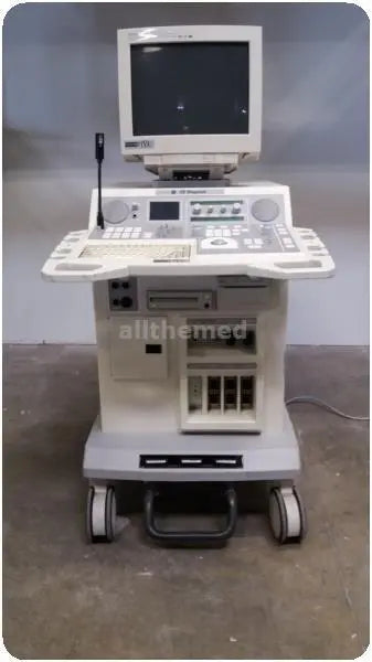 GE Vingmed System Five Cardiac Ultrasound With Probe MPTE 8 MHz 10A& KN100002; DIAGNOSTIC ULTRASOUND MACHINES FOR SALE