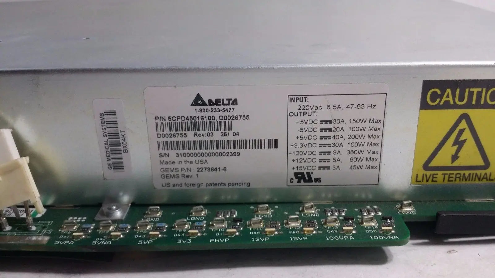 GE PCB PN 22736416 ULTRA SOUND MACHINE BOARD DIAGNOSTIC ULTRASOUND MACHINES FOR SALE