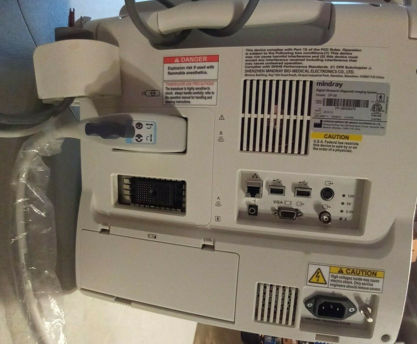 MINDRAY DIGITAL ULTRASOUND DIAGNOSTIC IMAGING SYSTEM,GREAT CONDITION(DP-50) DIAGNOSTIC ULTRASOUND MACHINES FOR SALE