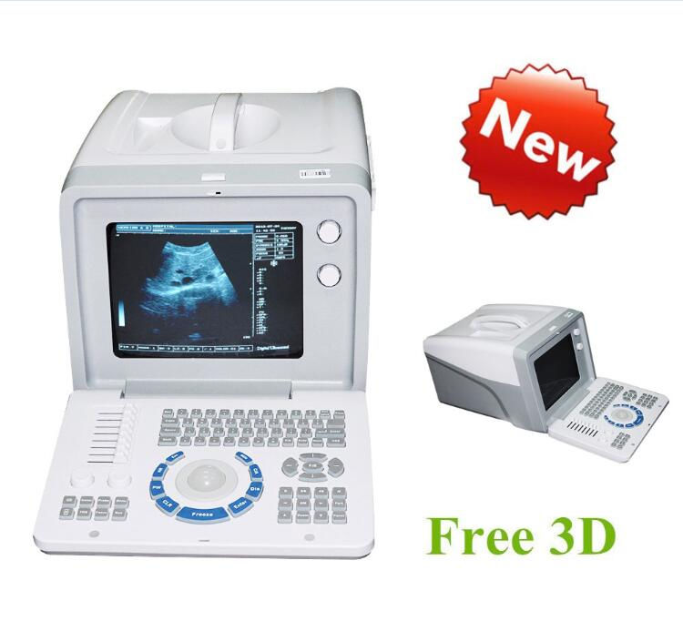 Portable 3D image Digital Ultrasound Scanner Linear Probe/Sensor B Ultrasound A+ DIAGNOSTIC ULTRASOUND MACHINES FOR SALE