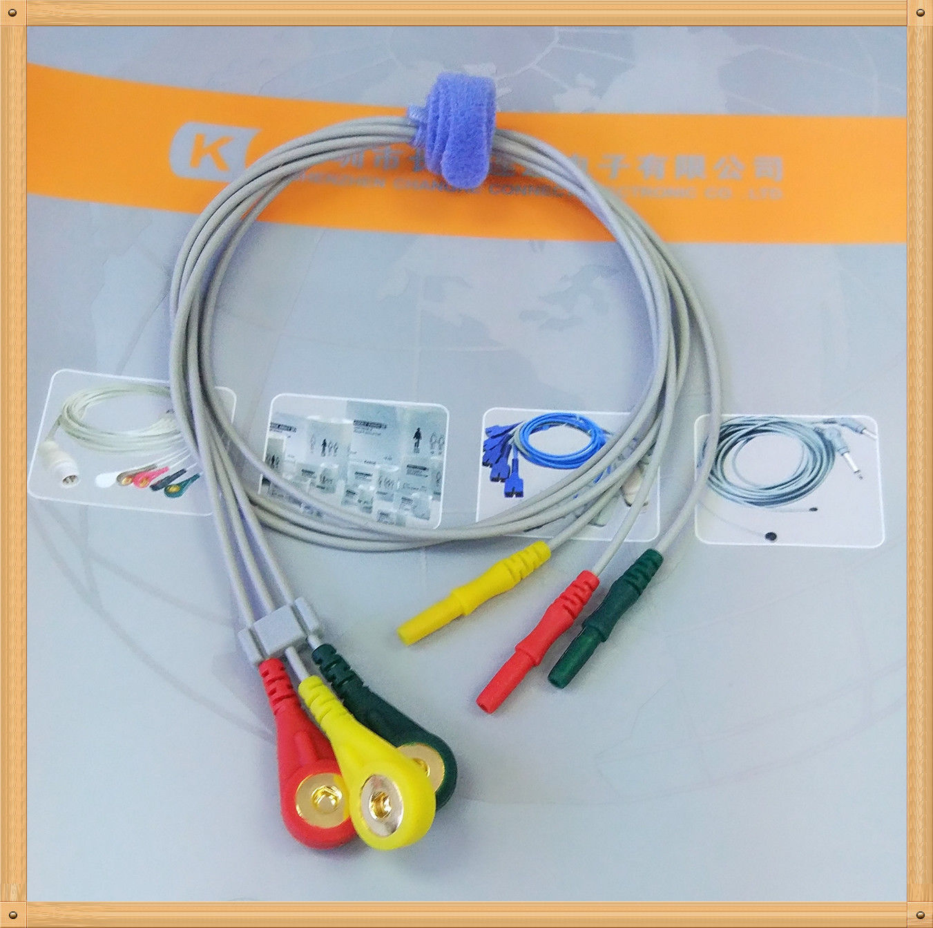 Din Style Safety ECG Leadwires,0.6m 3 Leads,Snap IEC DIAGNOSTIC ULTRASOUND MACHINES FOR SALE
