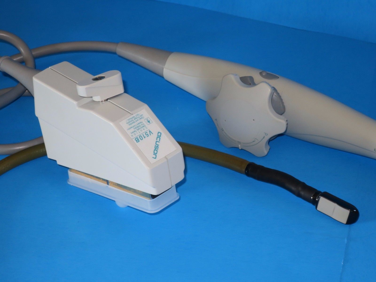 ACUSON V510B Ultrasound Transducer W/ Custom Lockable Case DIAGNOSTIC ULTRASOUND MACHINES FOR SALE
