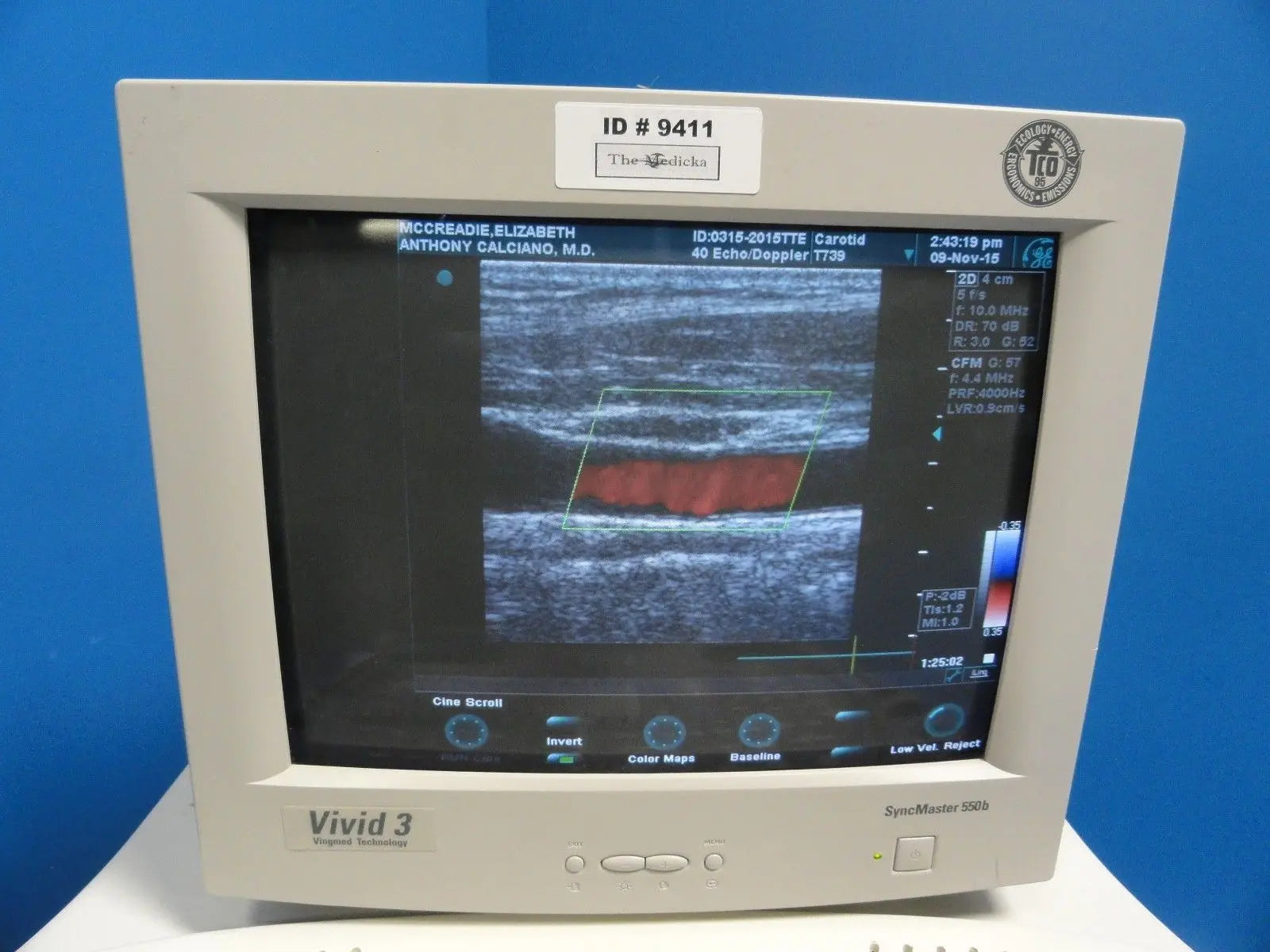 GE T739 P/N 2128151-2 6.7/D5.0 MHz Linear Array Ultrasound Transducer (9853) DIAGNOSTIC ULTRASOUND MACHINES FOR SALE