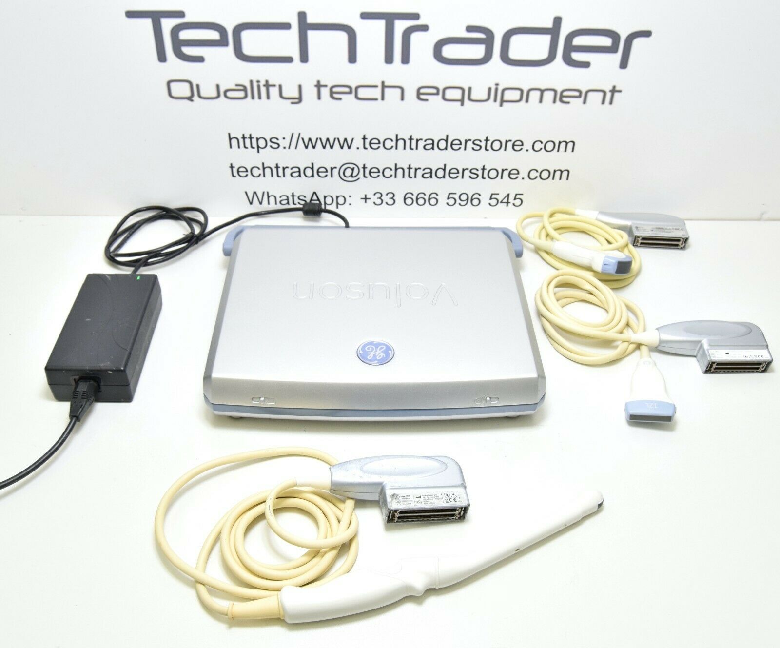 GE Voluson I BT14 portable ultrasound with 3 probes (year of manufacture 2016) DIAGNOSTIC ULTRASOUND MACHINES FOR SALE