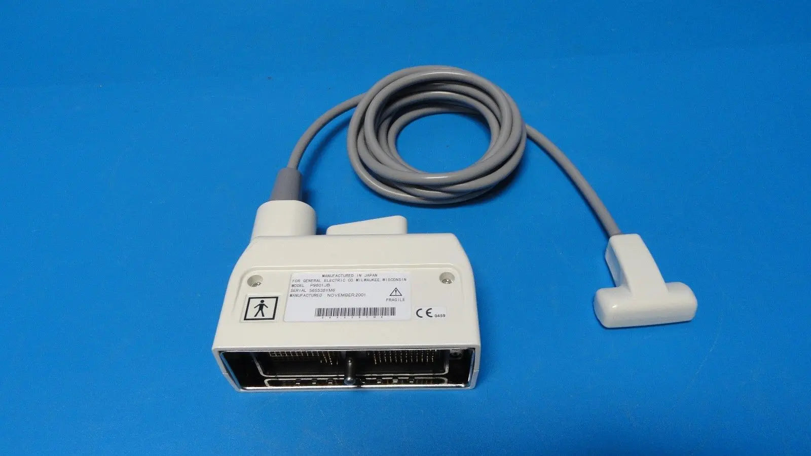 GE LT Linear Array Probe 7.5 MHz Ultrasound Probe P/N P9601JB (7141) DIAGNOSTIC ULTRASOUND MACHINES FOR SALE