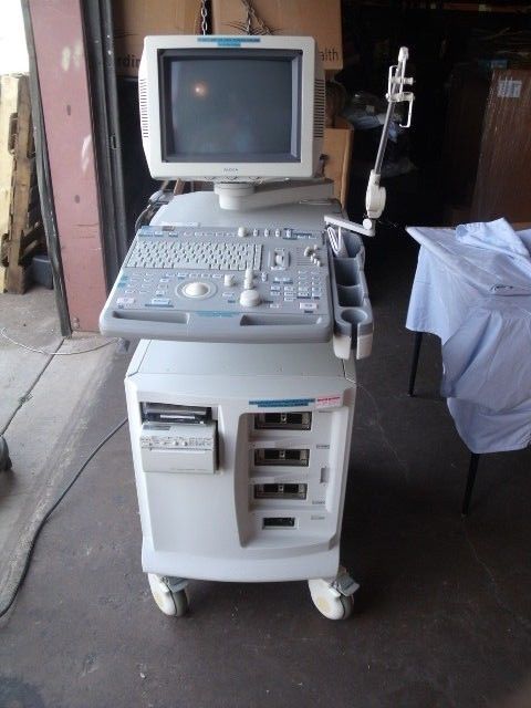 ⭐️ ALOKA PROSOUND SSD-4000 ULTRASOUND MACHINE. NO PROBES. Powers up. O1 ⭐️ DIAGNOSTIC ULTRASOUND MACHINES FOR SALE