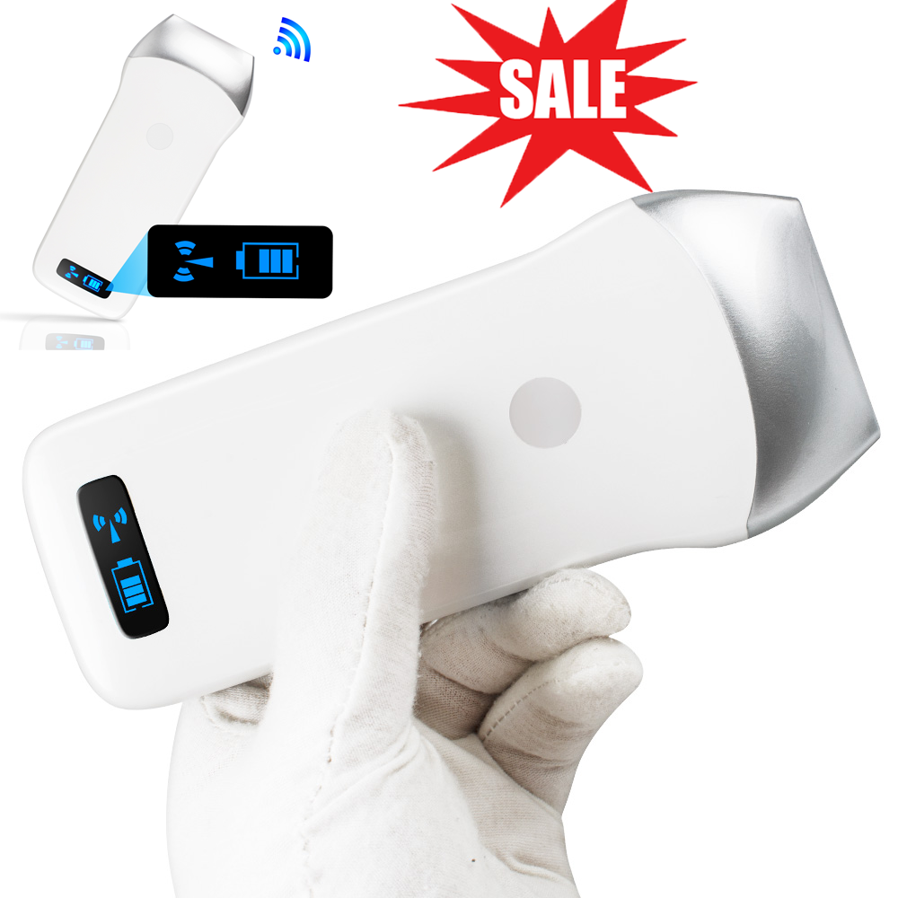 Handheld Wireless WIFI Ultrasound Scanner System Linear Array Probe 7.5Mhz 80E DIAGNOSTIC ULTRASOUND MACHINES FOR SALE