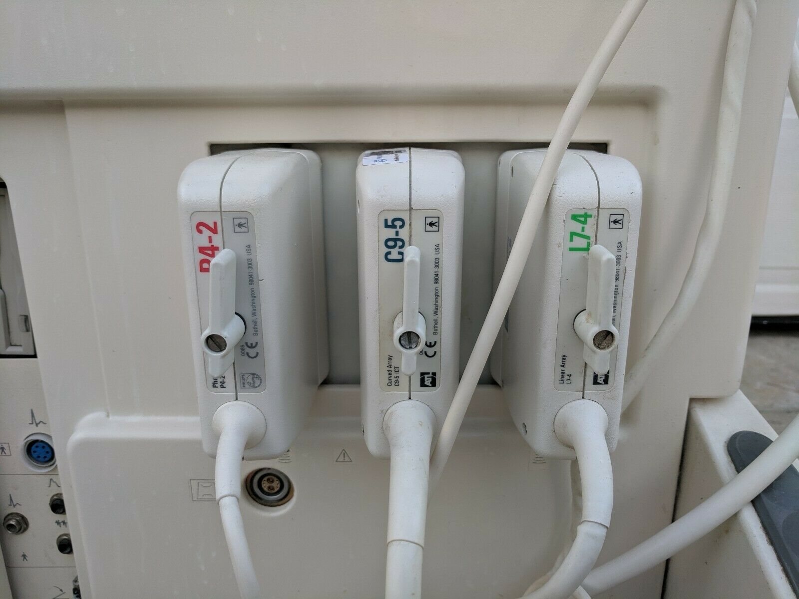 Philips ATL ULTRASOUND Machine HDI-5000 w/ P4-2, C9-5 & L7-4 Transducer Probe DIAGNOSTIC ULTRASOUND MACHINES FOR SALE