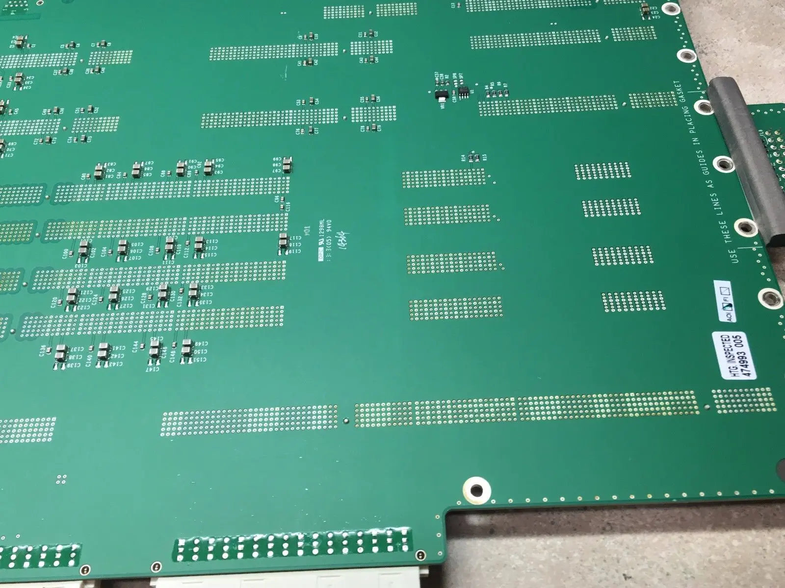 JUNEAU - MRX BACKPLANE CIRCUIT BOARD ASSEMBLY GE Ultrasound P/N 5393910 DIAGNOSTIC ULTRASOUND MACHINES FOR SALE