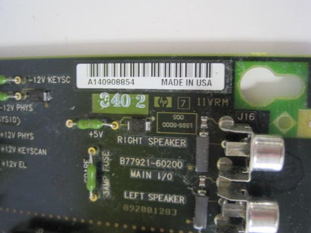 a close up of a piece of electronic equipment