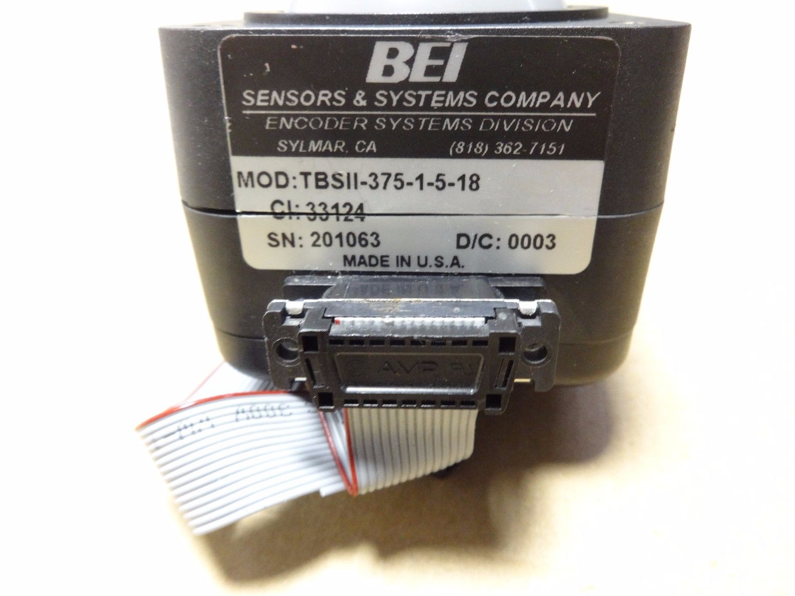 Siemens Sequoia 512 Ultrasound Trackball TBSII-375-1-5-18 BEI Company DIAGNOSTIC ULTRASOUND MACHINES FOR SALE