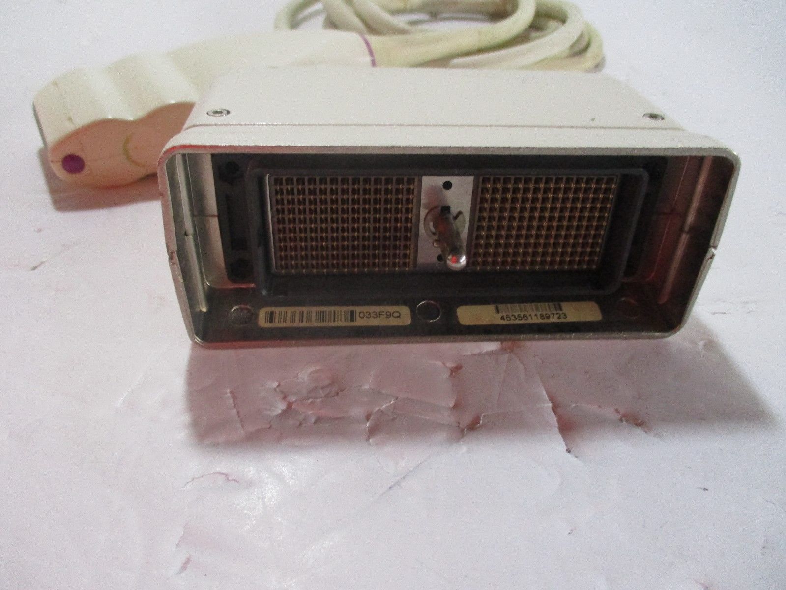 probe connector on top of a table