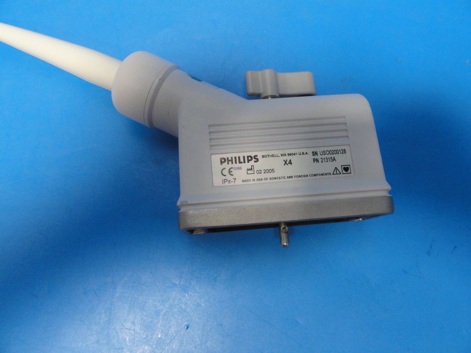 2005 Philips X4 / 21315A Broadband Phased Array Probe for HP SONOS 7500 (8066) DIAGNOSTIC ULTRASOUND MACHINES FOR SALE