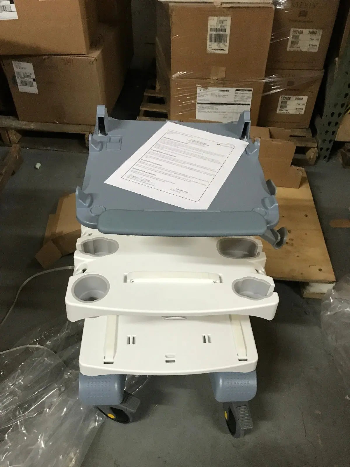 GE Voluson Ultrasound Cart DIAGNOSTIC ULTRASOUND MACHINES FOR SALE