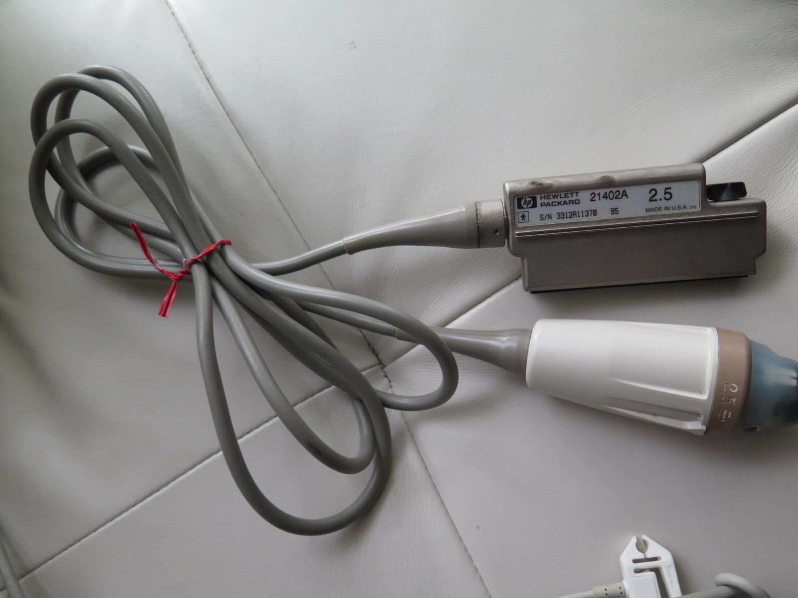 overhead shot of probe