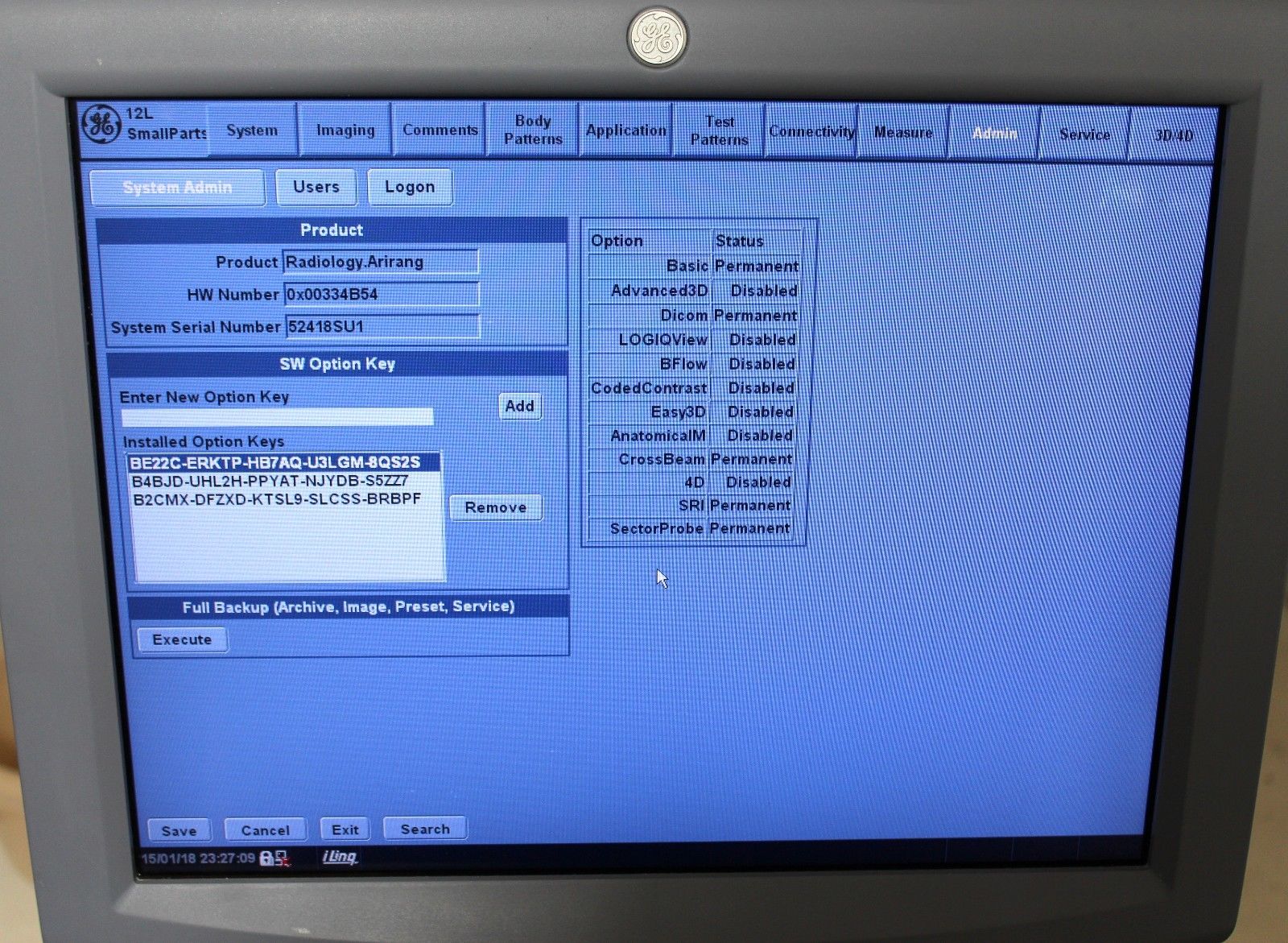 GE Logiq P5 Ultrasound System with 2 Probes DIAGNOSTIC ULTRASOUND MACHINES FOR SALE