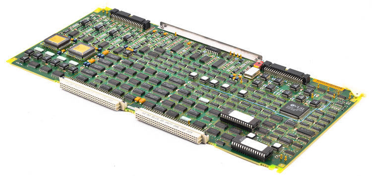 a close up of a computer keyboard on a white surface