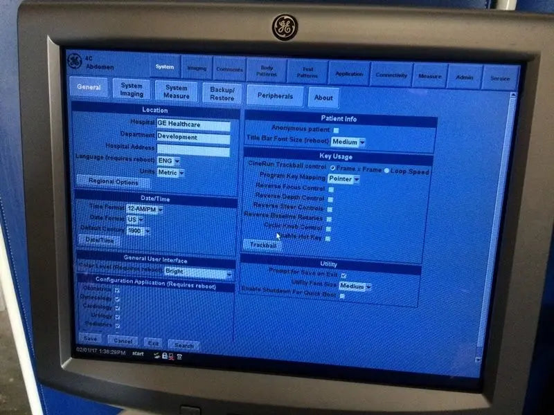 GE Logiq P3 Expert Ultrasound System R1.0.5 DIAGNOSTIC ULTRASOUND MACHINES FOR SALE